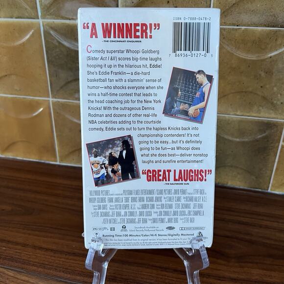 Eddie Whoopi Goldberg VHS 1997 Sealed - Picture 2 of 3